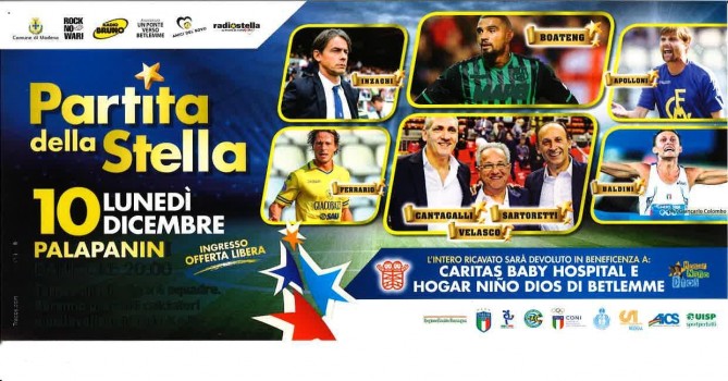 Partita della Stella - Lunedì 10 Dicembre