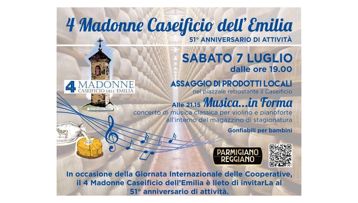 51° anniversario del Caseificio 4 Madonne