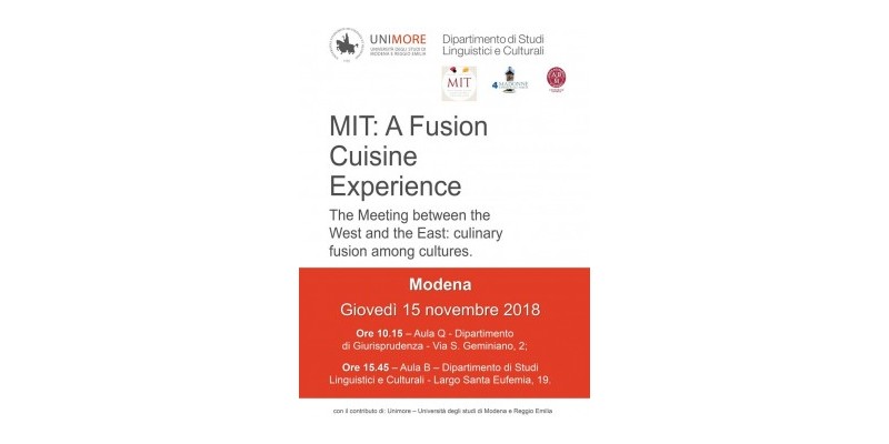 MIT: a fusion cuisine experience