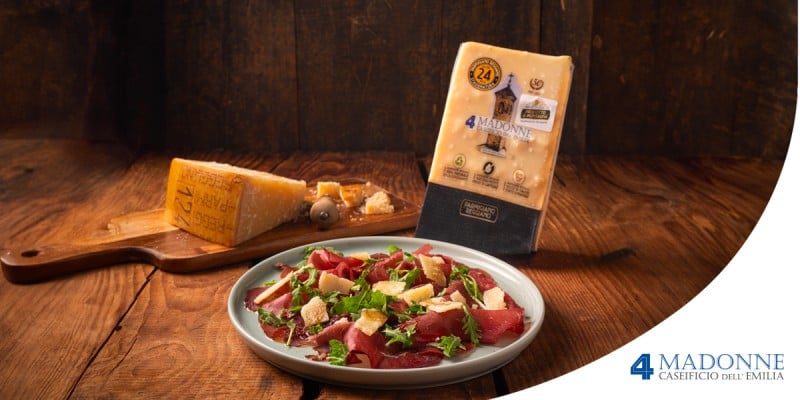 Come preparare bresaola, rucola e Parmigiano in 5 min