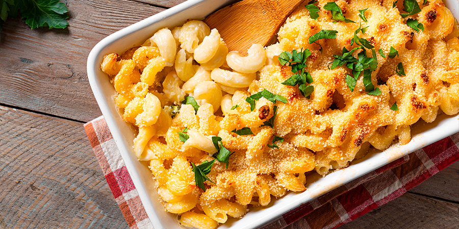 mac and cheese ancora più buoni con Parmigiano reggiano