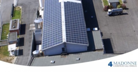 Caseificio 4 Madonne: energia verde per il Parmigiano DOP